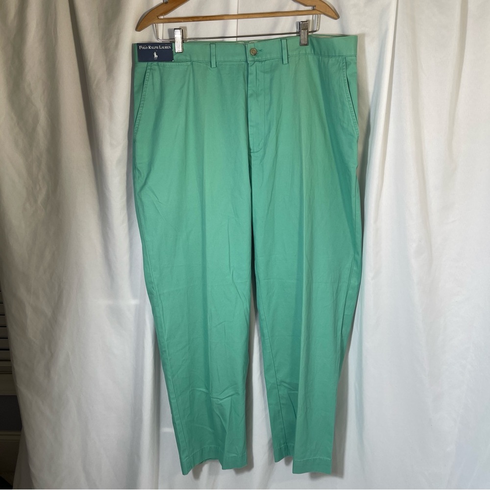 Polo by Ralph Lauren Prospect Pants Men's Chino Mint Green Vintage Y2K/NWT 38/30